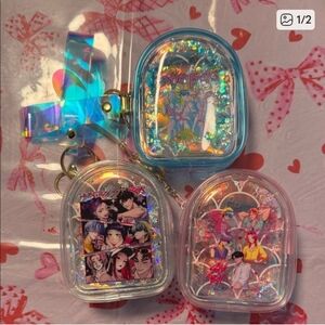 Holographic Kpop Keychains